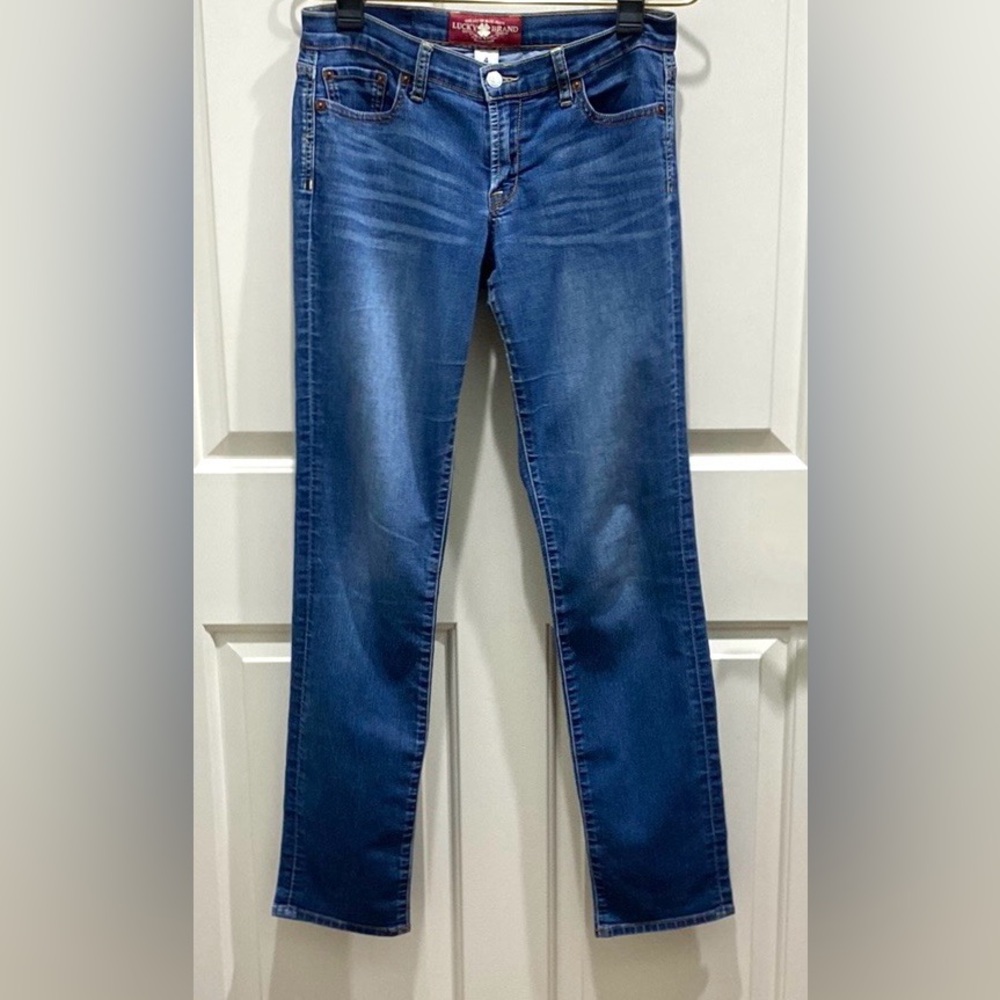 Lucky Brand Blue 4 Classic Americana Streetwear Country Style Denim Jeans